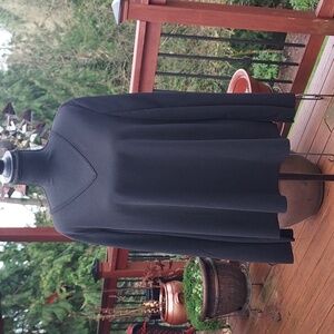 V Neck Blouse Tunic Split Sleeve Size L